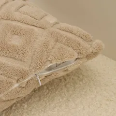 Kaşmir Home Solvi Kırlent Kılıfı Bej