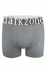 Geniş Lastikli Erkek Gri Boxer XXL