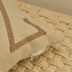 Kaşmir Home Embla Kırlent Kılıfı Bej