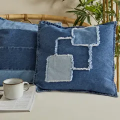 Karaca Home Reve Dolgulu Denim Kırlent
