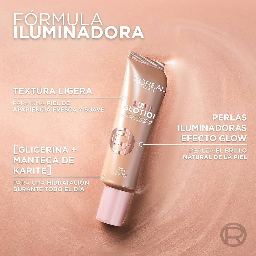 L'ORÉAL PARIS Glotion All-In-One Doğal Işıltı Aydınlatıcı Losyon - 904 Deep Glow