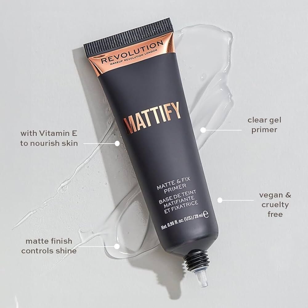MAKEUP REVOLUTION LONDON Matte & Fix Matlaştırıcı Makyaj Bazı