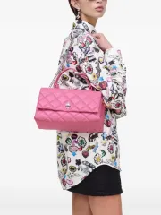 Marc Jacobs Kapitone Çift Dönüştürülebilir omuz çantası