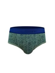 Kurukafa Desenli Yeşil Hipster Erkek Slip XL