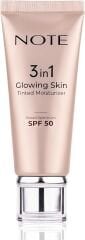 Note 3 in 1 Glowing Skin Tinted Moisturizer 50 SPF Işıltılı Aydınlatıcı Krem