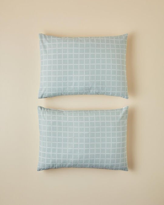 Plaid Zone Pamuklu 2'Li Yastık Kılıfı 50x70 Cm Yeşil