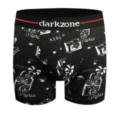 Desenli Pamuklu Erkek Boxer