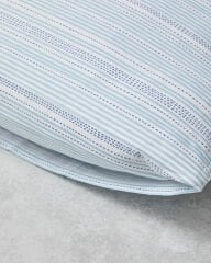 Dotty Liny Pamuklu 2'Li Yastık Kılıfı 50x70 Cm Mavi