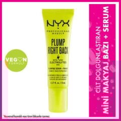 Nyx Professional Makeup Plump Right Back Makyaj Bazı + Serum Mini