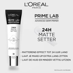 L'ORÉAL PARIS Prime Lab Matte Setter Matlaştırıcı Makyaj Bazı