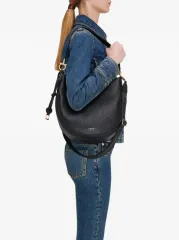 Ferragamo North-South leather shoulder bag