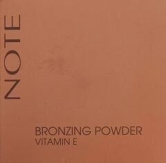 Note Bronzing Powder 10 Bronzlaştırıcı Pudra