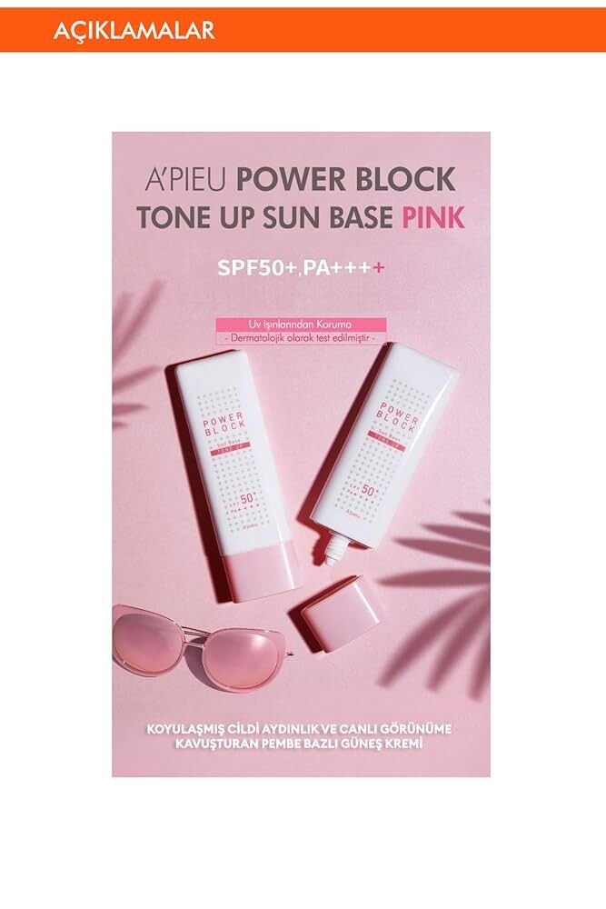 MISSHA Ton Eşitleyici Aydınlatıcı Güneş Kremi 50ml A'PIEU Power