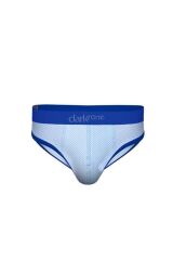 Desenli Mavi Hipster Erkek Slip L