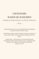 MISSHA Yaşlanma ve Leke Karşıtı, Nemlendirici, Aydınlatıcı Güneş Kremi CHOGONGJIN Sulbon Jin Sunscreen